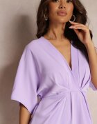 j studio Rochie Mov din Viscoză tip Liliac Neollia