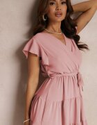 j studio Rochie Roz cu Curea Phaedrialla