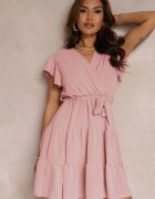 j studio Rochie Roz cu Curea Phaedrialla