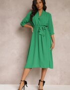 j studio Rochie Verde Canopis