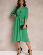 j studio Rochie Verde Canopis