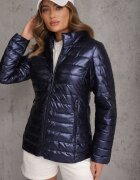 j.style Geacă Bleumarin Matlasată Cu fermoar Blaia