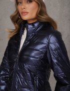 j.style Geacă Bleumarin Matlasată Cu fermoar Blaia