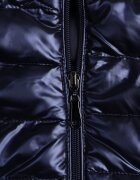 j.style Geacă Bleumarin Matlasată Cu fermoar Blaia