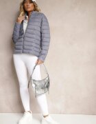 j.style Jachetă Gri Casual cu matlasare Nelionea