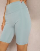 j.style Pantaloni scurți mentă tip ciclistă High Waist cu bandă elastică lată în talie Nanseline