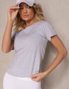 j.style Tricou Gri Casual Din bumbac Rivali