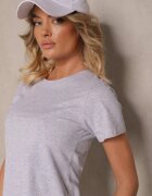 j.style Tricou Gri Casual Din bumbac Rivali
