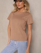 j.style Tricou Maro Casual din Bumbac Rivali