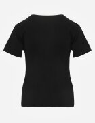 j.style Tricou Negru Casual Din bumbac Rivali