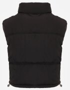 j.style Vestă Neagră Matlasată Puffer crop Tadrel