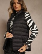 j.style Vestă Neagră Matlasată Soellame