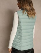 j.style Vestă verde deschis decorată cu matlasare Soellame