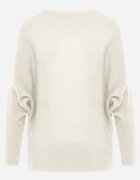 j&x Basic pulover batwing cu vâscoză Rosanel Bej deschis