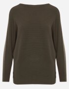 j&x Basic pulover batwing cu vâscoză Rosanel Verde închis
