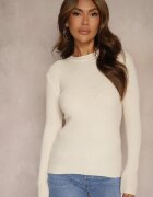 j&x Bluză Longsleeve bej deschis cu dungi subțiri Terilissa