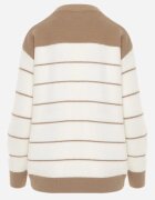 j&x Cardigan Crem cu Vomarie Crem cu bej