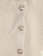 j&x Cardigan descheiat cu nasturi metalici Vizma Bej Bej
