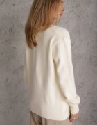 j&x Cardigan descheiat cu nasturi metalici Vizma Bej Bej deschis