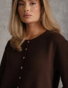 j&x Cardigan descheiat cu nasturi metalici Vizma Bej Maro