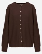 j&x Cardigan descheiat cu nasturi metalici Vizma Bej Maro