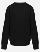 j&x Cardigan descheiat cu nasturi metalici Vizma Bej Negru