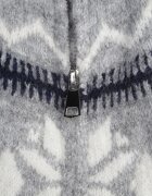 j&x Cardigan din bumbac lână și model norvegian Wilai Gri
