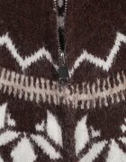 j&x Cardigan din bumbac lână și model norvegian Wilai Maro