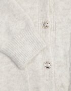 j&x Cardigan elegant din lână și bumbac cu nasturi și buzunare decorative Anubassa Bej deschis