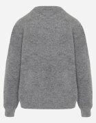 j&x Cardigan elegant din lână și bumbac cu nasturi și buzunare decorative Anubassa Gri