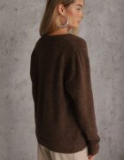 j&x Cardigan elegant din lână și bumbac cu nasturi și buzunare decorative Anubassa Maro