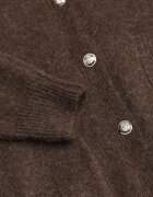 j&x Cardigan elegant din lână și bumbac cu nasturi și buzunare decorative Anubassa Maro