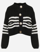 j&x Cardigan Pallem Negru
