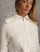 j&x Cardigan Zinfria Alb