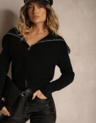 j&x Cardigan Zinfria Negru