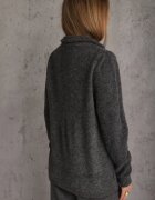 j&x Casual cu guler înalt din lână cu decolteu reglabil Garoma Gri închis