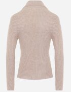 j&x Cu guler înalt cu bumbac Slim fit din material elastic Kuarisa Bej