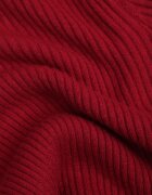 j&x Cu guler înalt cu bumbac Slim fit din material elastic Kuarisa Bordo