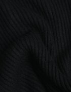 j&x Cu guler înalt cu bumbac Slim fit din material elastic Kuarisa Negru