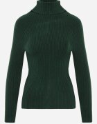 j&x Cu guler înalt cu bumbac Slim fit din material elastic Kuarisa Verde închis