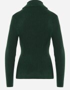 j&x Cu guler înalt cu bumbac Slim fit din material elastic Kuarisa Verde închis