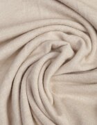 j&x Cu guler înalt minimalist din vâscoză Fisanera Bej deschis