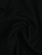 j&x Cu guler înalt minimalist din vâscoză Fisanera Negru