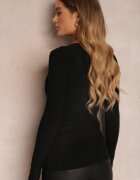 j&x Czarny Sweter Peromela