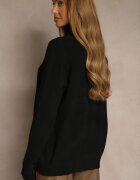 j&x Maletă Casual Negru cu Bumbac și Lână Reillisa
