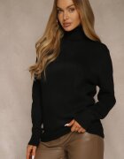 j&x Maletă Casual Negru cu Bumbac și Lână Reillisa