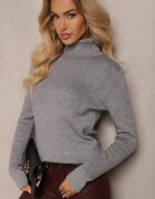 j&x Maletă Clasic Gri cu amestec de lână Zoziona