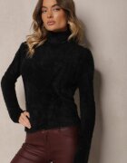 j&x Maletă Negru Casual cu lână Nomilae