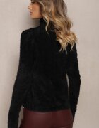 j&x Maletă Negru Casual cu lână Nomilae