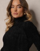 j&x Maletă Negru Casual cu lână Nomilae